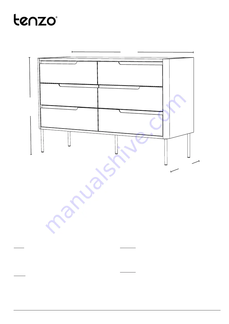 Tenzo 7706 Assembly Instruction Manual Download Page 1