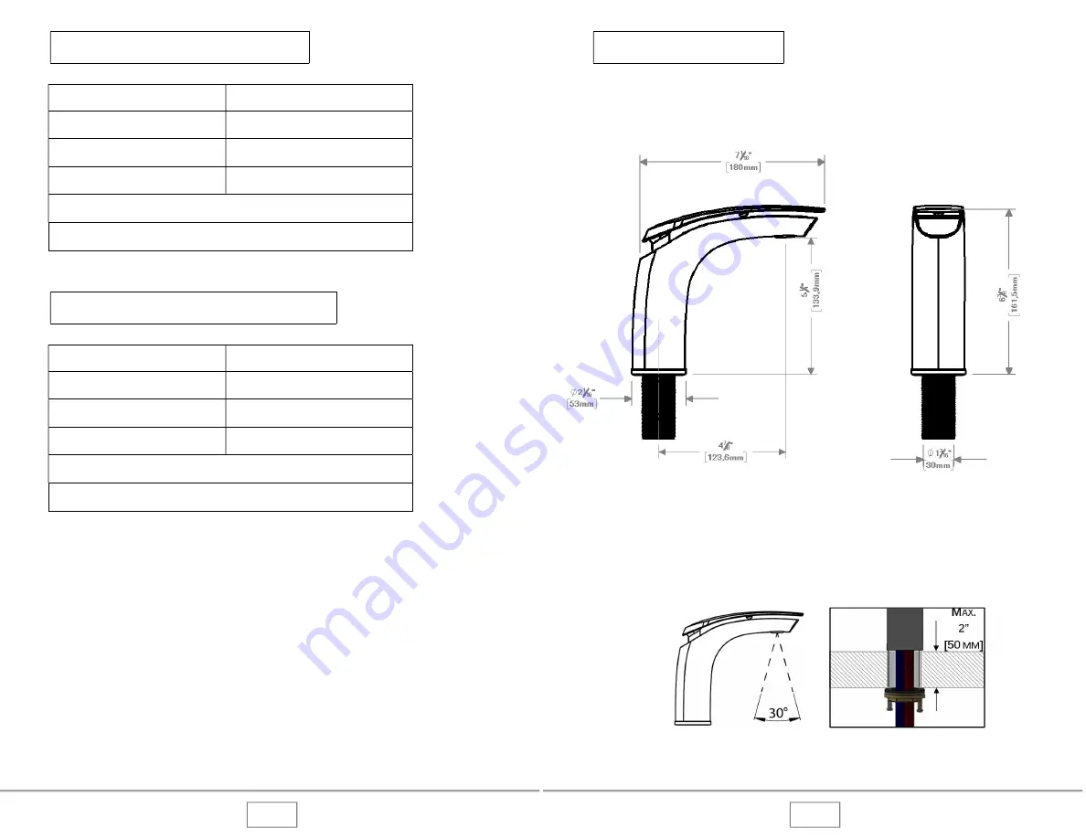 Tenzo NU11-CR Installation Manual & Users Manual Download Page 4