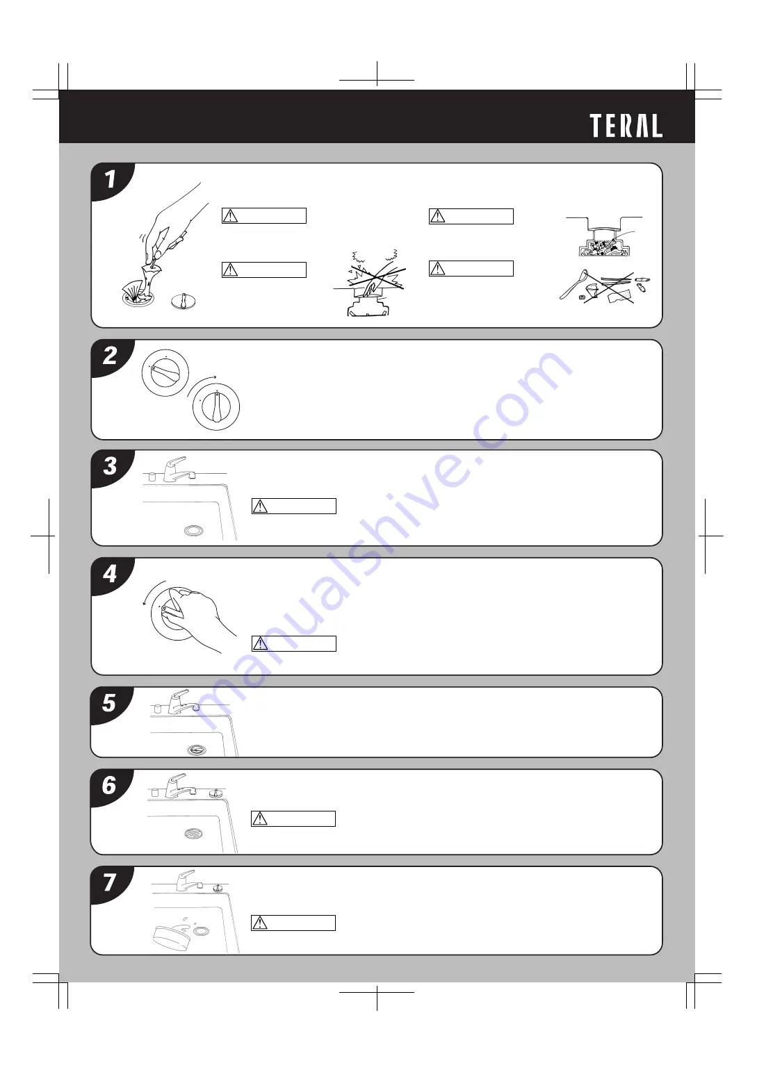 Teral DSP-125H-AWV Quick Start Manual Download Page 1