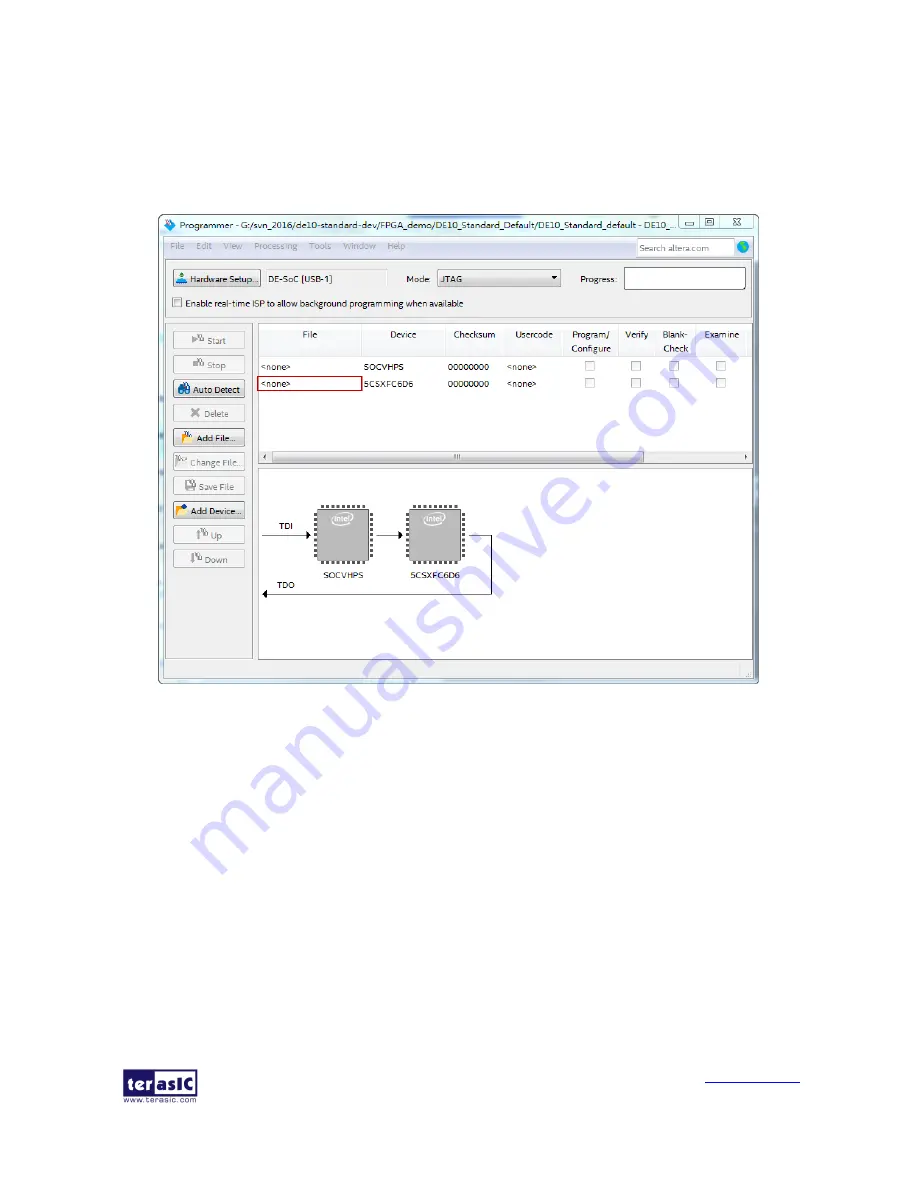 Terasic DE10-Standard User Manual Download Page 123