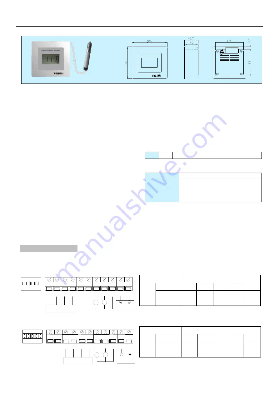 TEREN H17P Operation Manual Download Page 1