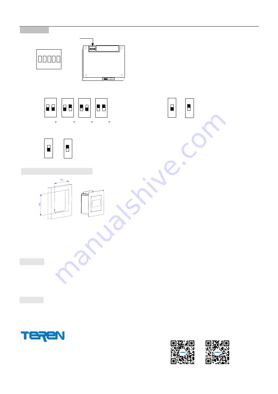 TEREN H17P Operation Manual Download Page 2