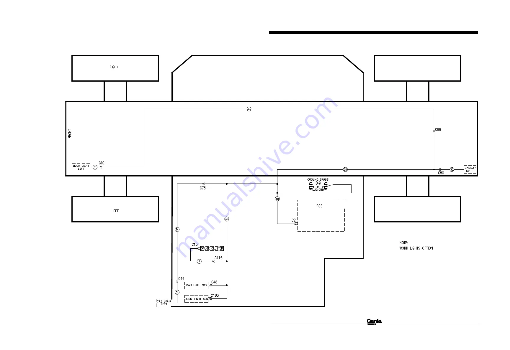 Terex Genie GTH1056 Service And Repair Manual Download Page 129