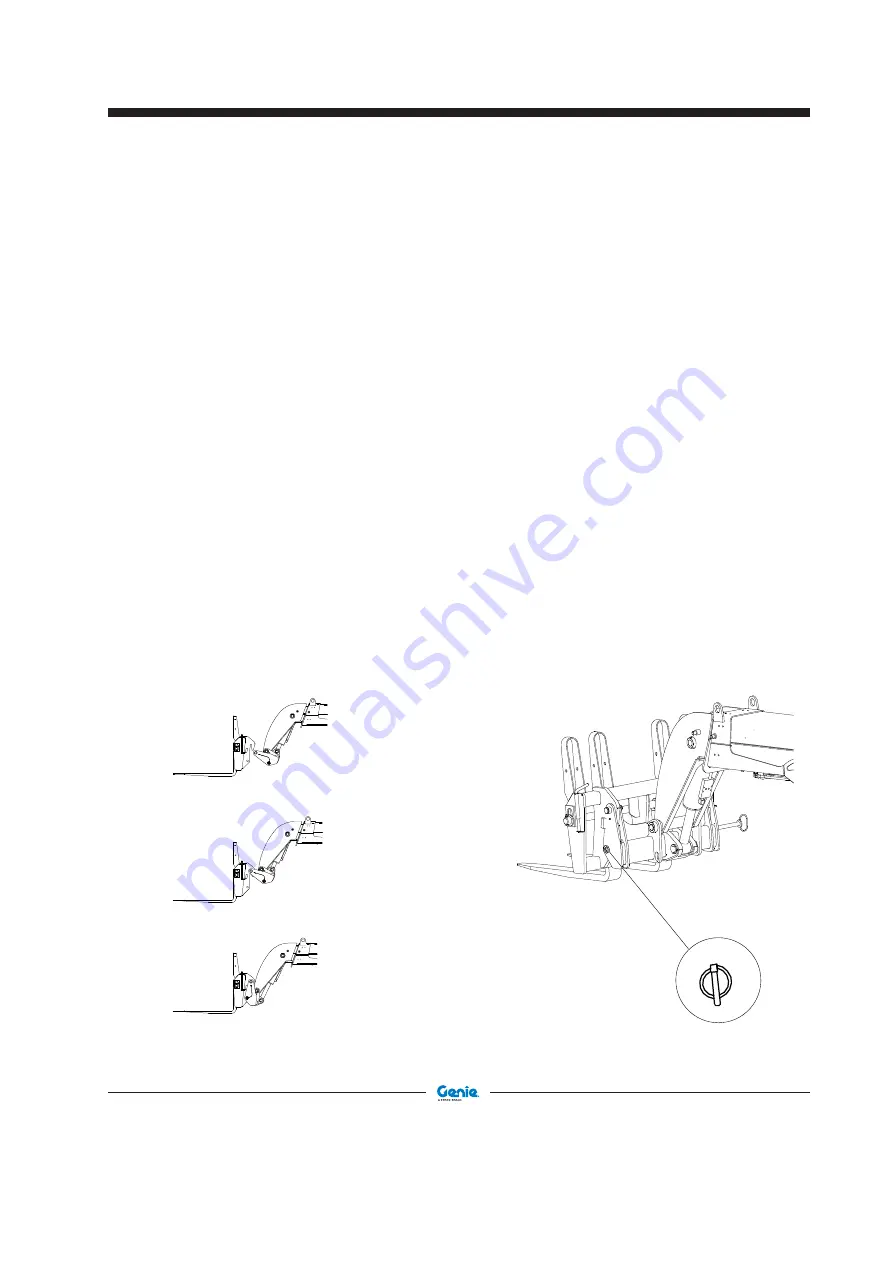 Terex Genie GTH4018 SR Operator'S Manual Download Page 58