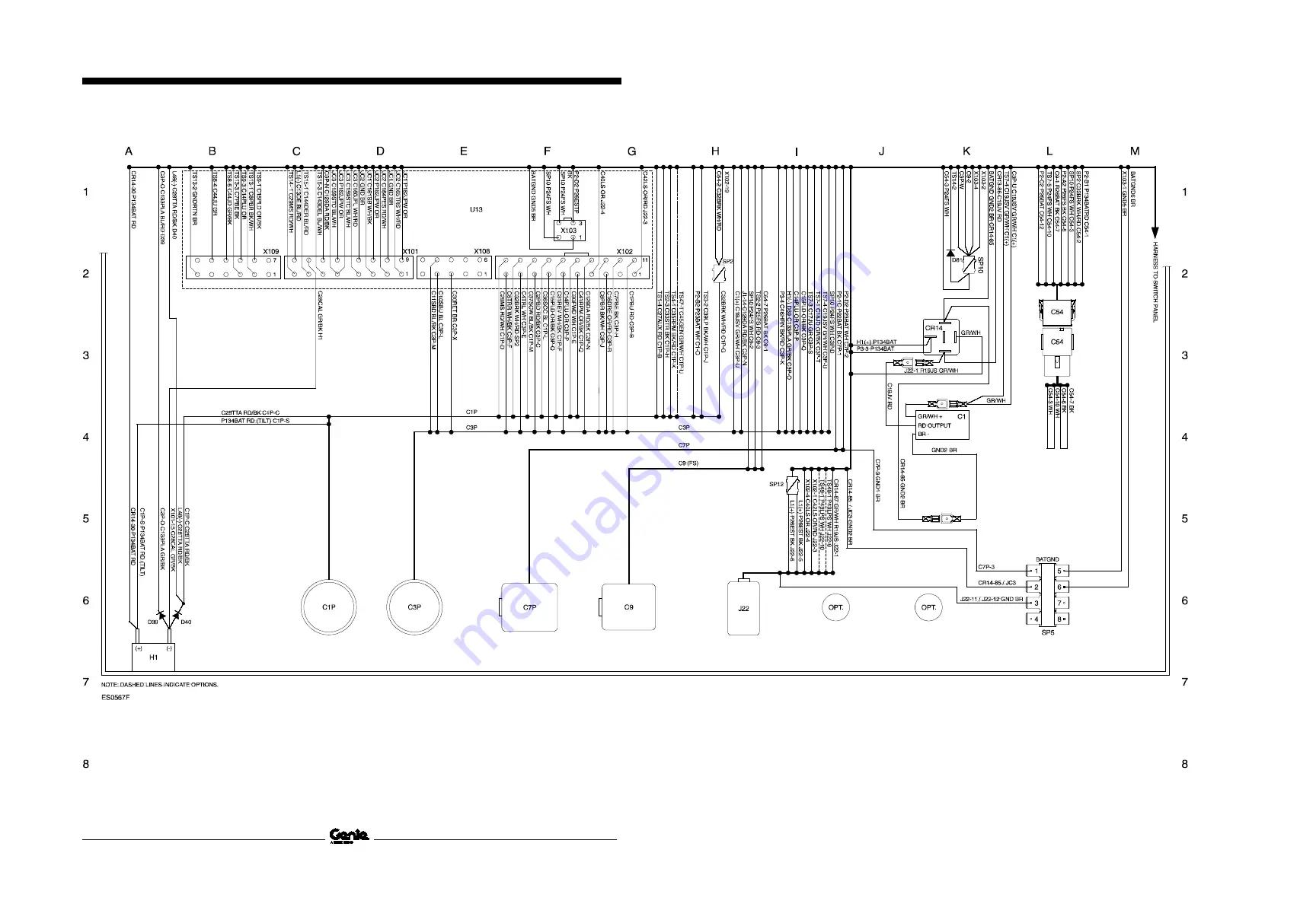 Terex Genie Z-40 Service And Repair Manual Download Page 208