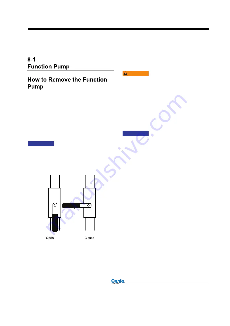 Terex Genie Z-45 DC Service And Repair Manual Download Page 56