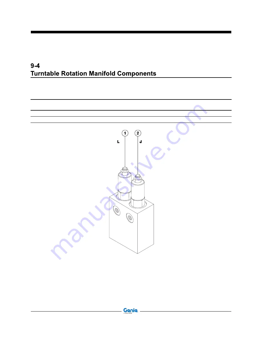 Terex Genie Z-45 DC Service And Repair Manual Download Page 66