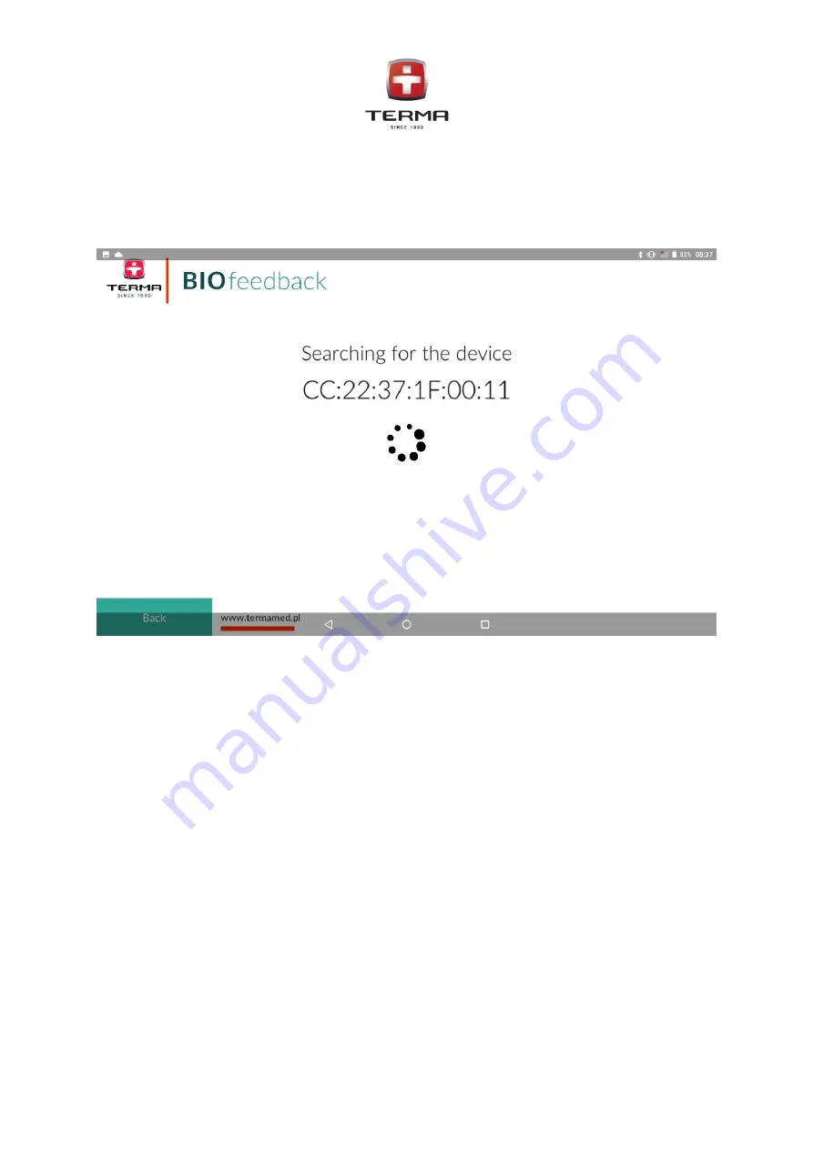 TERMA BIOFEEDBACK User Manual Download Page 11