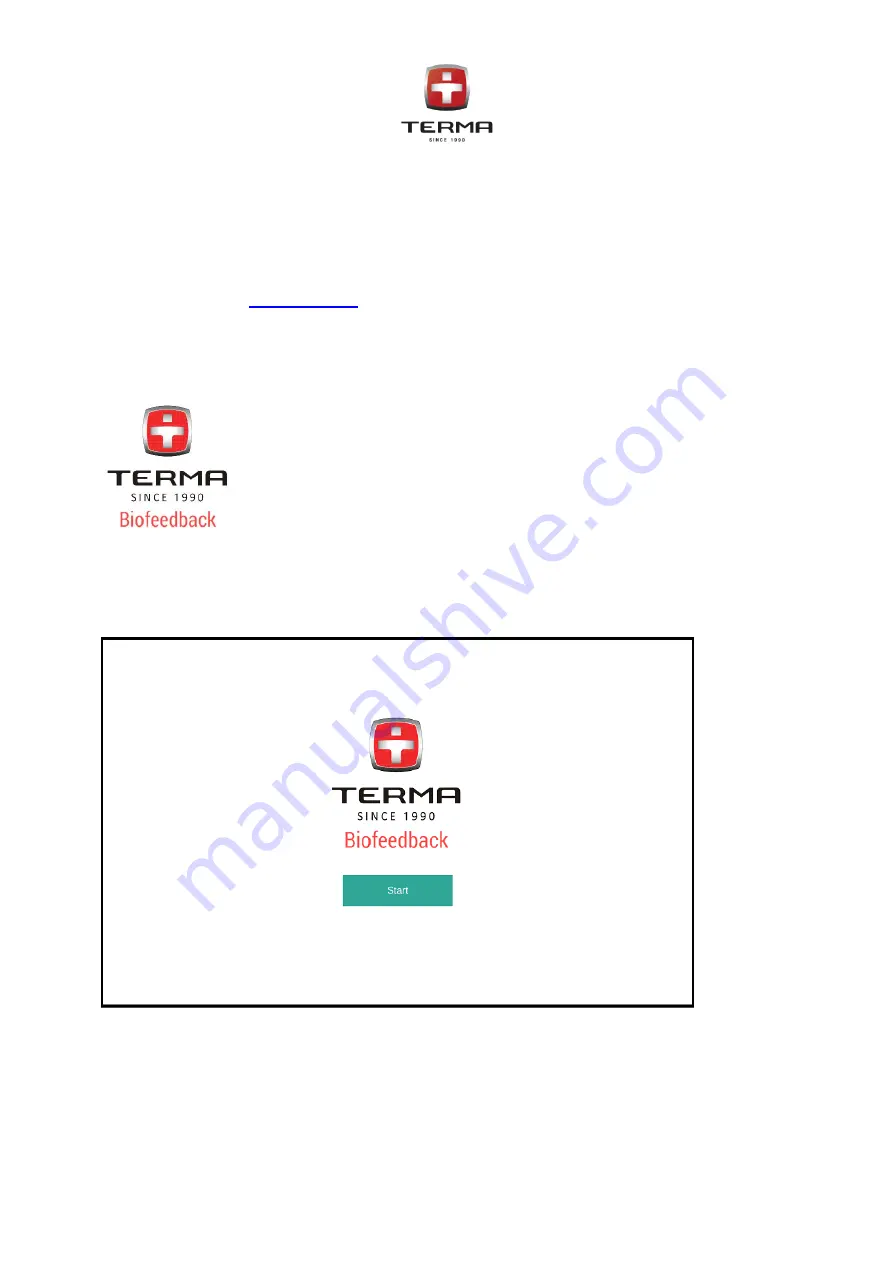 TERMA BIOFEEDBACK User Manual Download Page 14