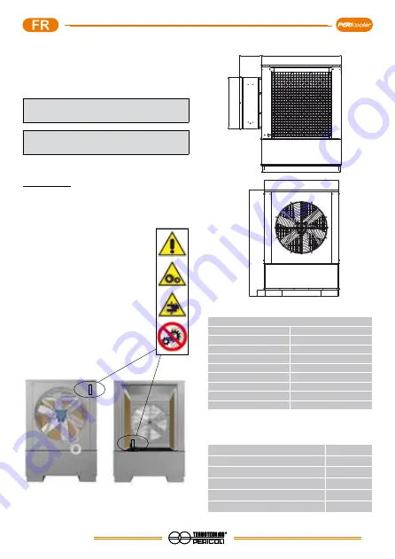 TERMOTECNICA PERICOLI PERIcooler 31 Instruction Booklet Download Page 57