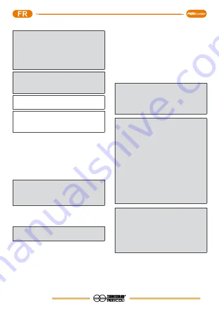 TERMOTECNICA PERICOLI PERIcooler 31 Скачать руководство пользователя страница 59