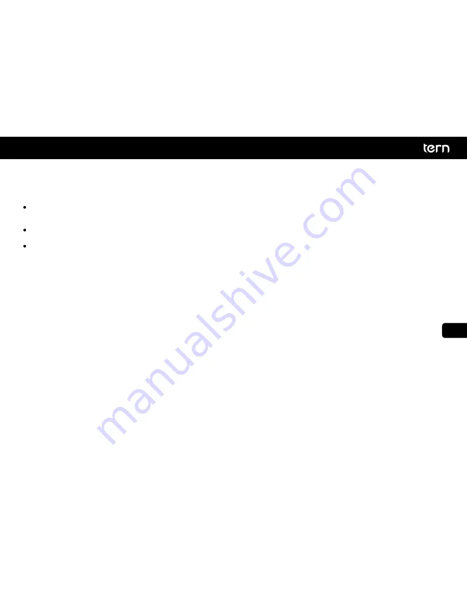 Tern PEDELEC User Manual Download Page 17