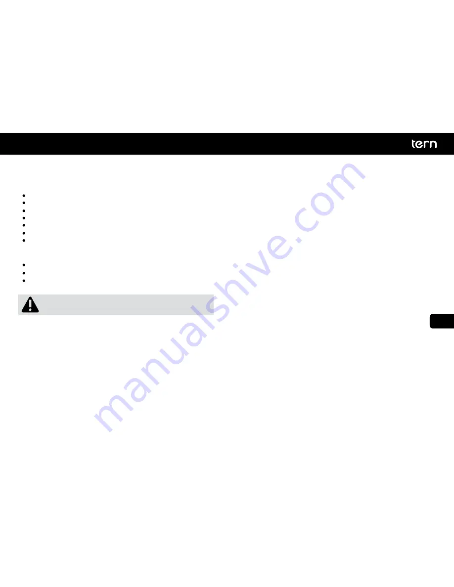 Tern PEDELEC User Manual Download Page 19