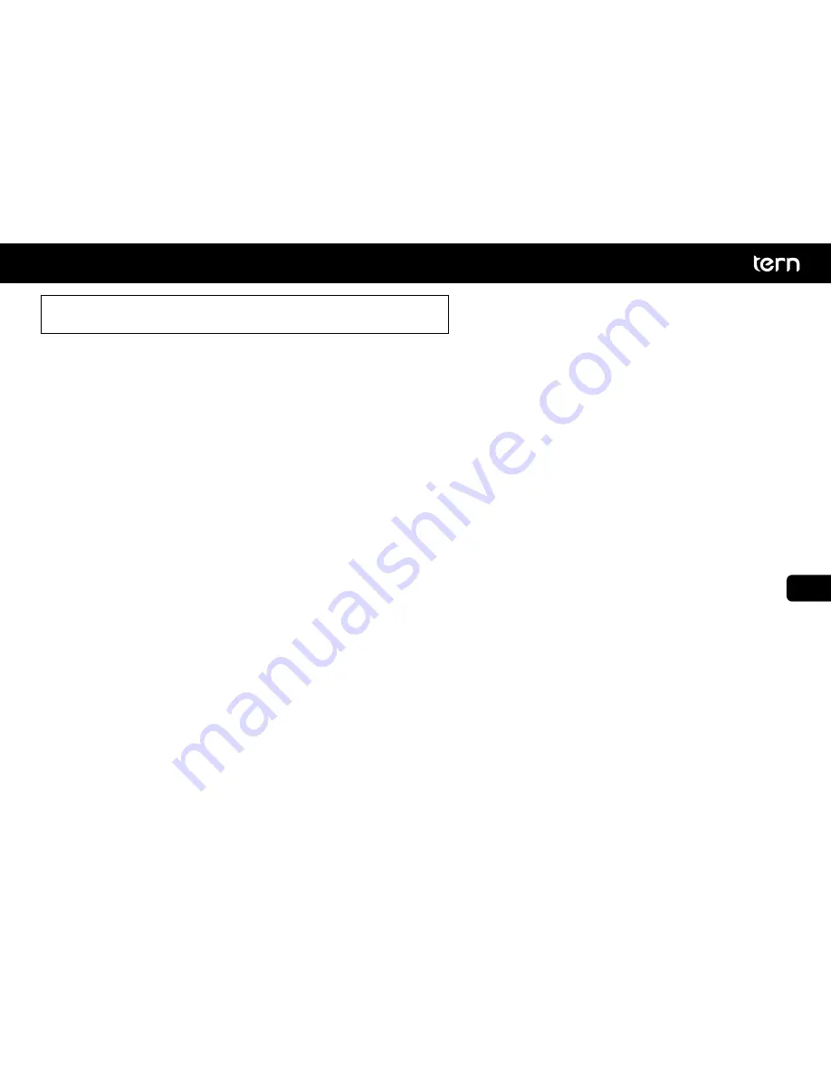 Tern PEDELEC User Manual Download Page 23