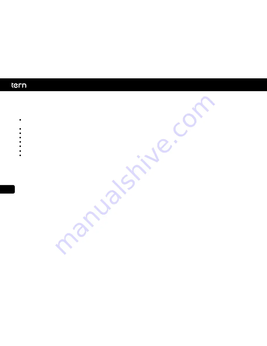 Tern PEDELEC User Manual Download Page 36