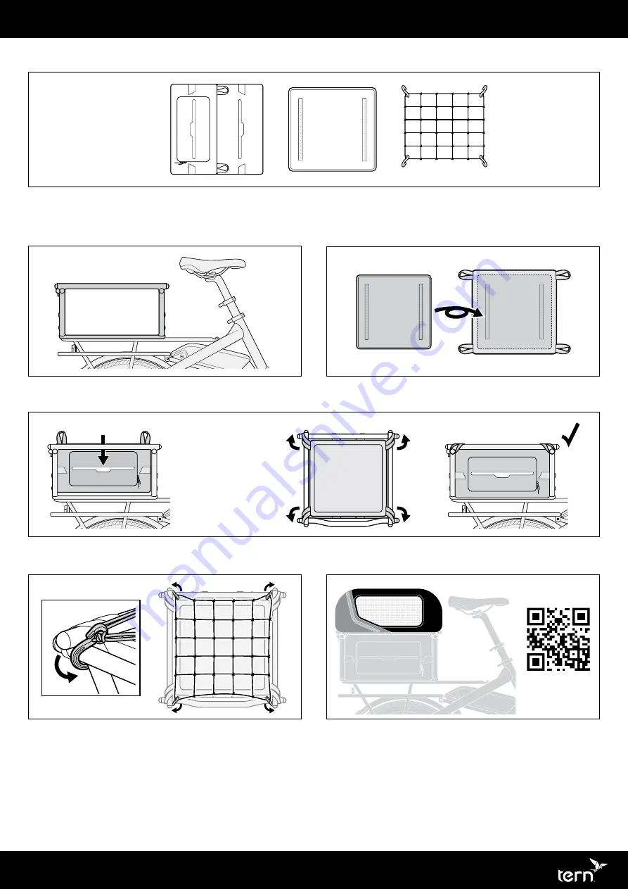 Tern Soft Crate Mini Quick Start Manual Download Page 1