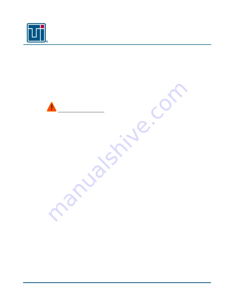 Terra Universal USP 797 Quick Start Operating Manual Download Page 14