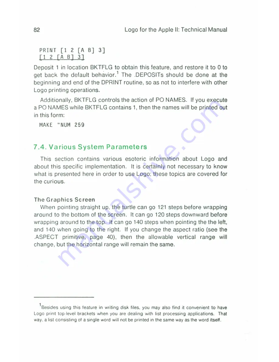 terrapin Apple II Technical Manual Download Page 90