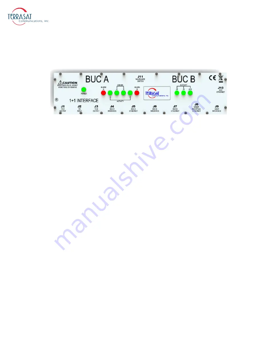 Terrasat IBUC 3 Operation Manual Download Page 112