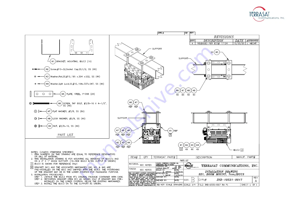 Terrasat IBUC 3 Operation Manual Download Page 225