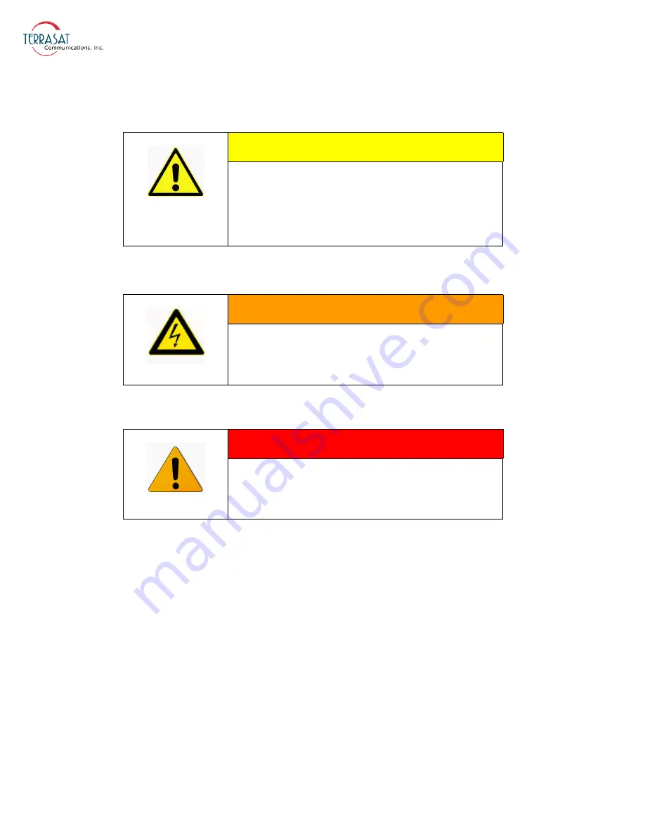 Terrasat Rx 1+1 Operation Manual Download Page 14