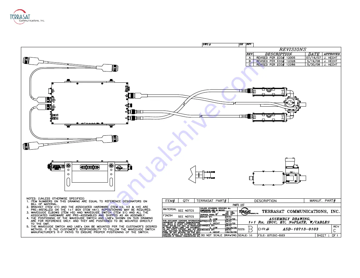 Terrasat Rx 1+1 Operation Manual Download Page 162