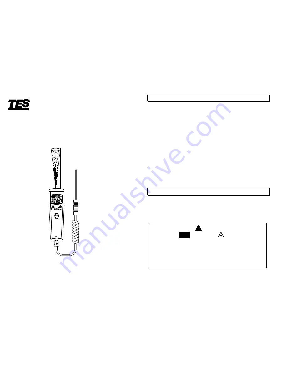 TES TES-1322 Instruction Manual Download Page 1