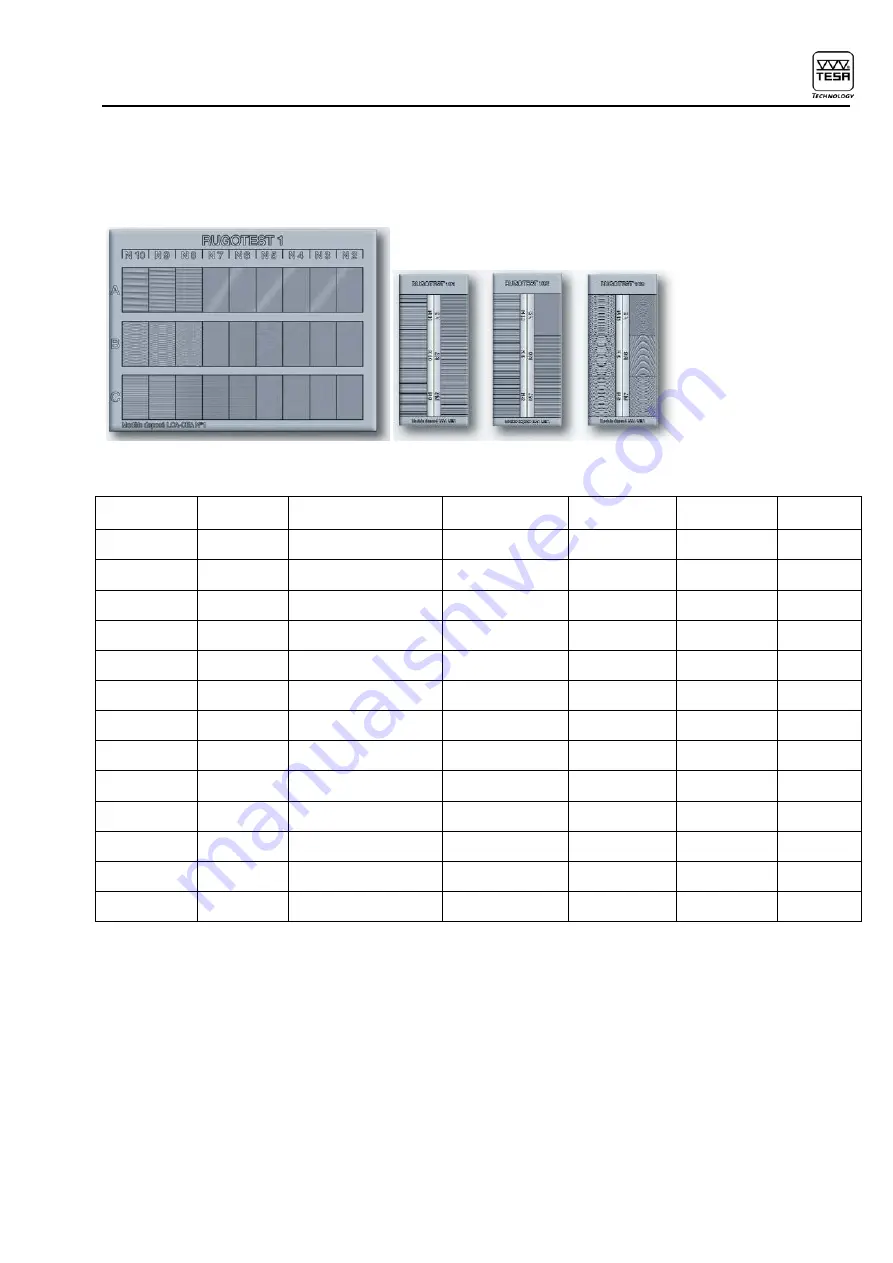 TESA HEXAGON RUGOSURF 90G Instruction Manual Download Page 38