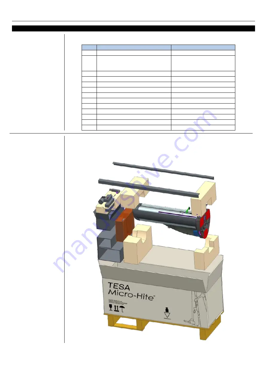 TESA MICRO-HITE Instruction Manual Download Page 22