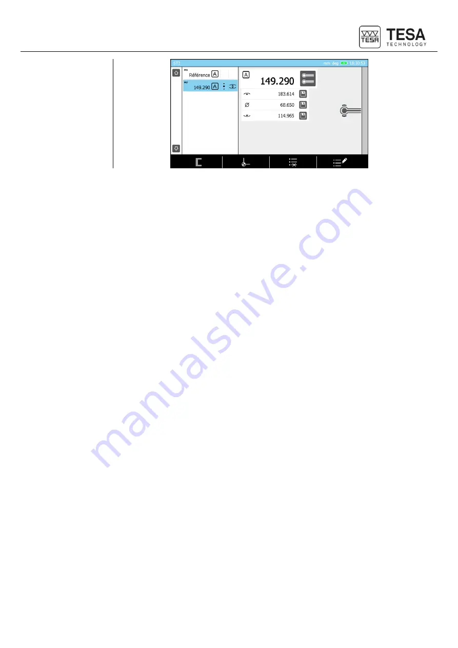 TESA MICRO-HITE Instruction Manual Download Page 83