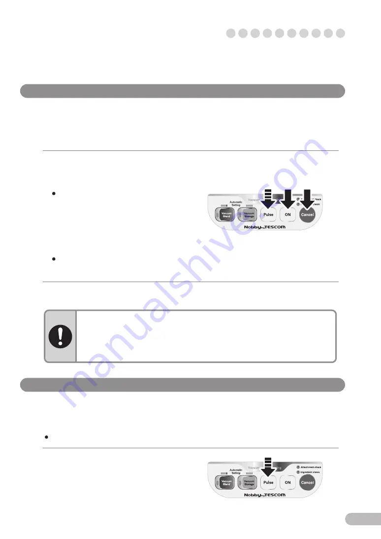 Tescom Nobby TMV1500AU Instruction Manual Download Page 17