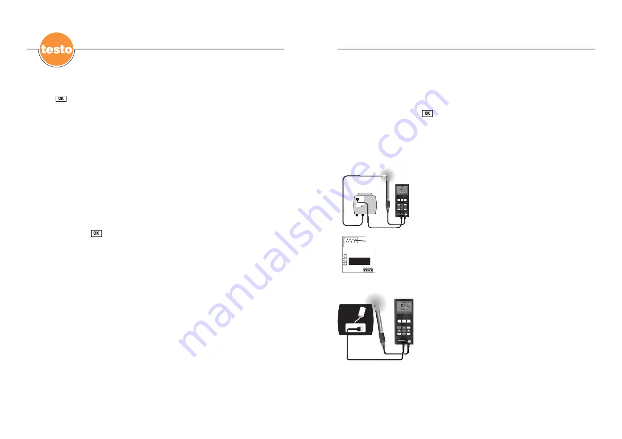 TESTO AG 400 Instruction Manual Download Page 13