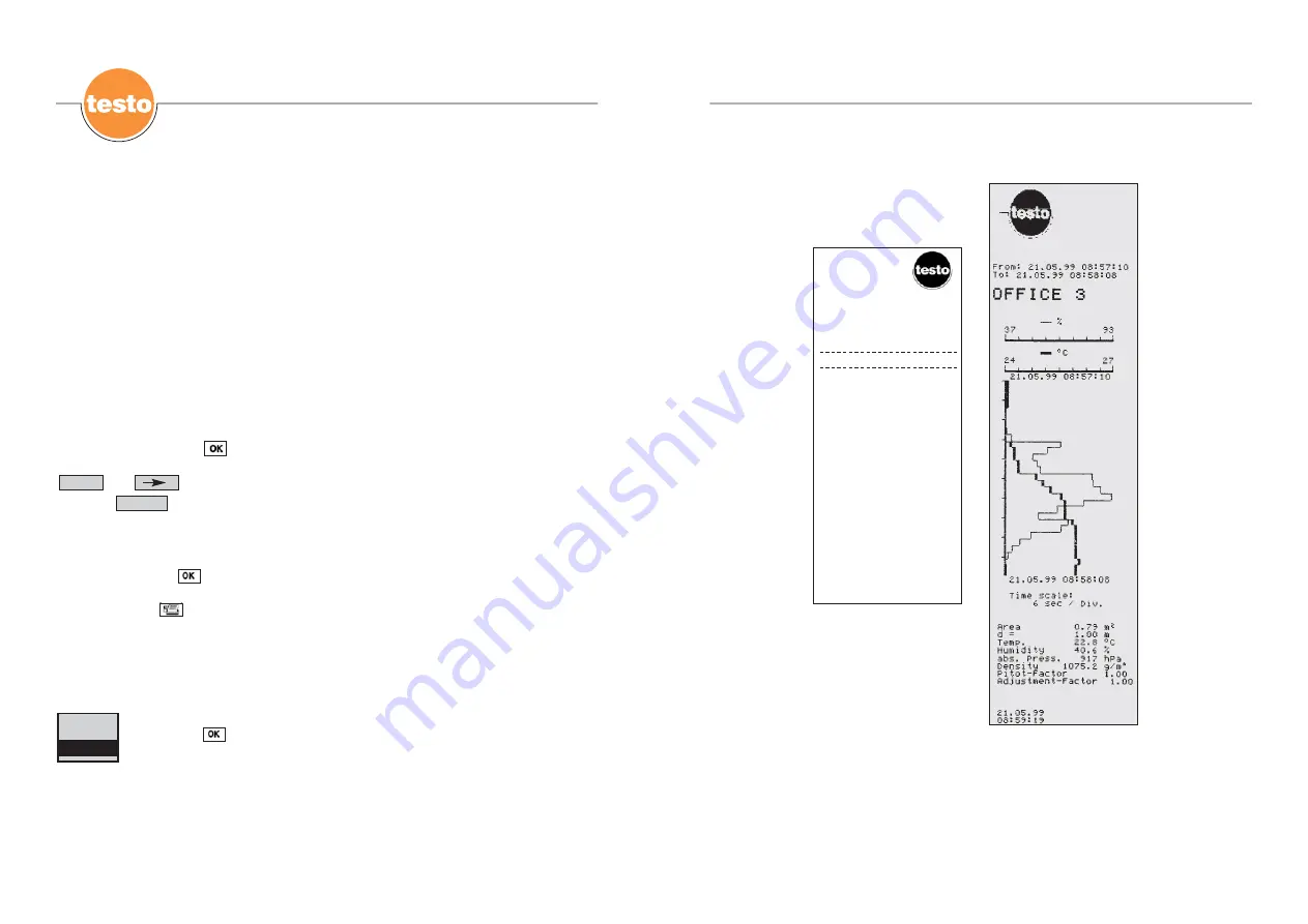 TESTO AG 400 Instruction Manual Download Page 18