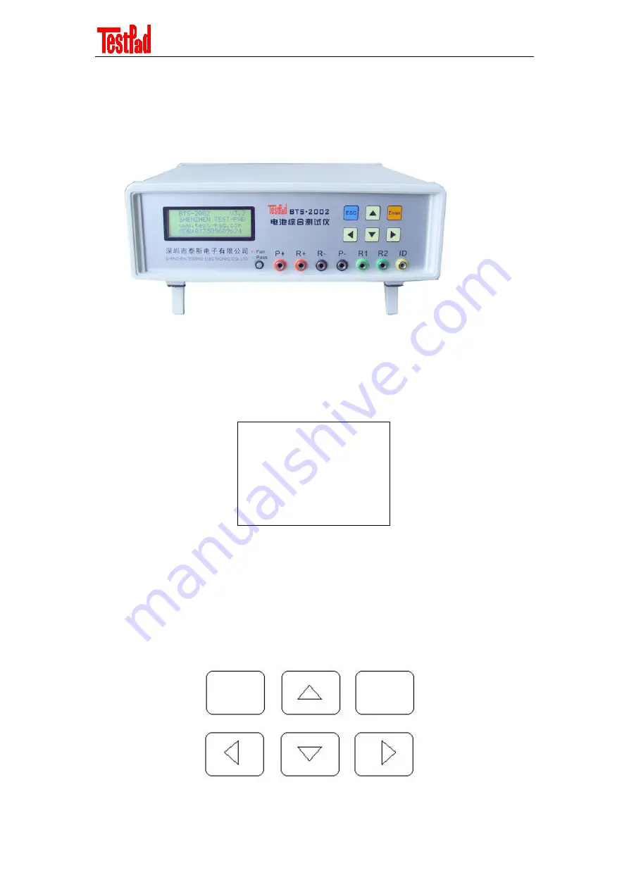 TestPad BTS-2002H Скачать руководство пользователя страница 7