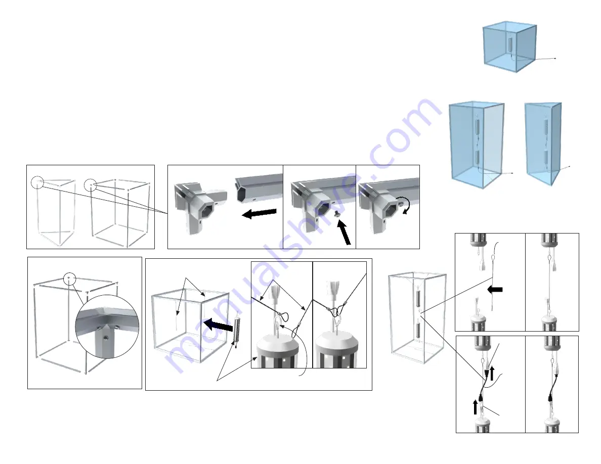 Testrite Visual Charisma SEG 3D Lit XS Series Manual Download Page 1