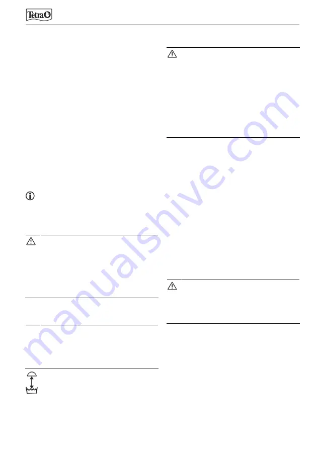 Tetra LED Light Wave Operating Instructions Manual Download Page 39