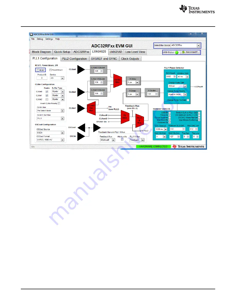 Texas Instruments ADC32RF-EVM Series Скачать руководство пользователя страница 22