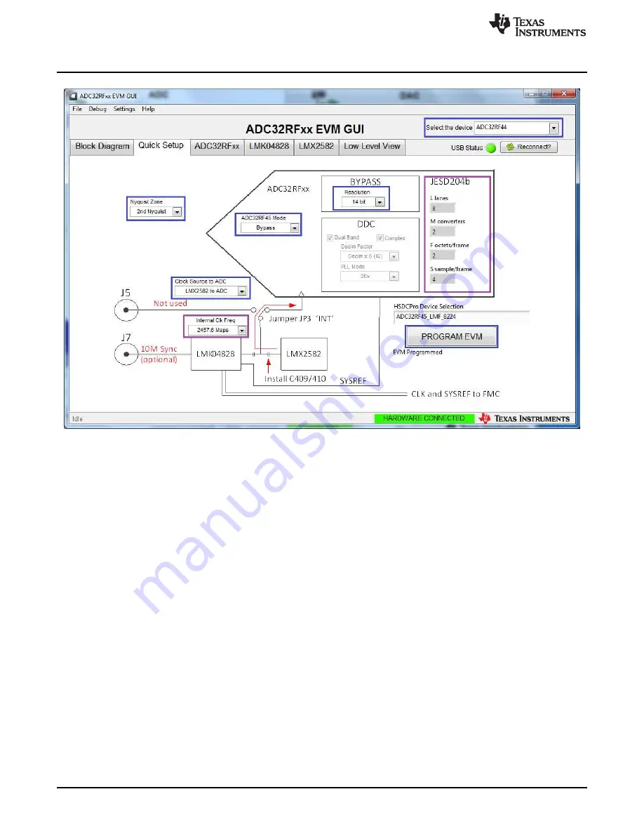 Texas Instruments ADC32RF-EVM Series Скачать руководство пользователя страница 30