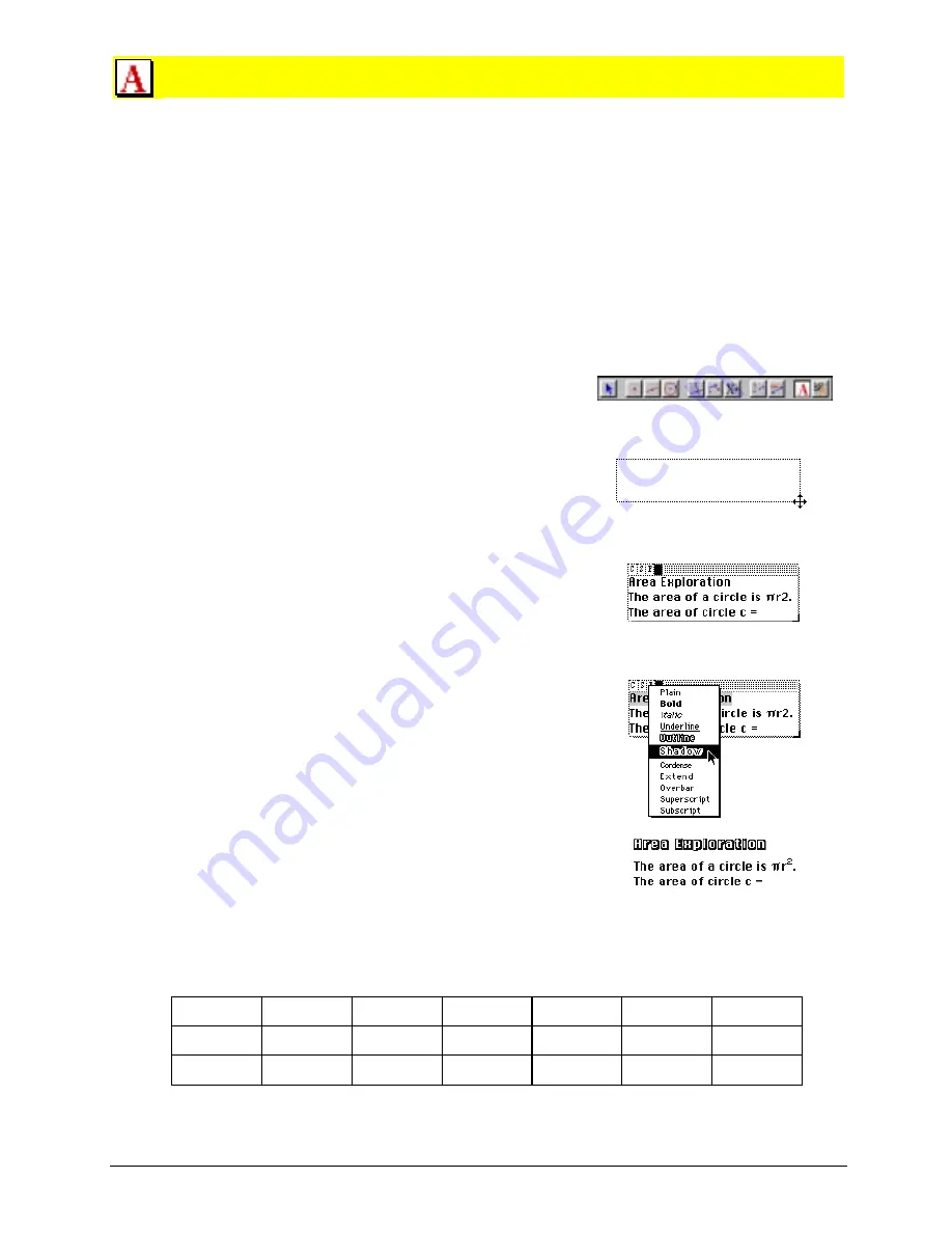 Texas Instruments Cabri Geometry II Manual Book Download Page 114