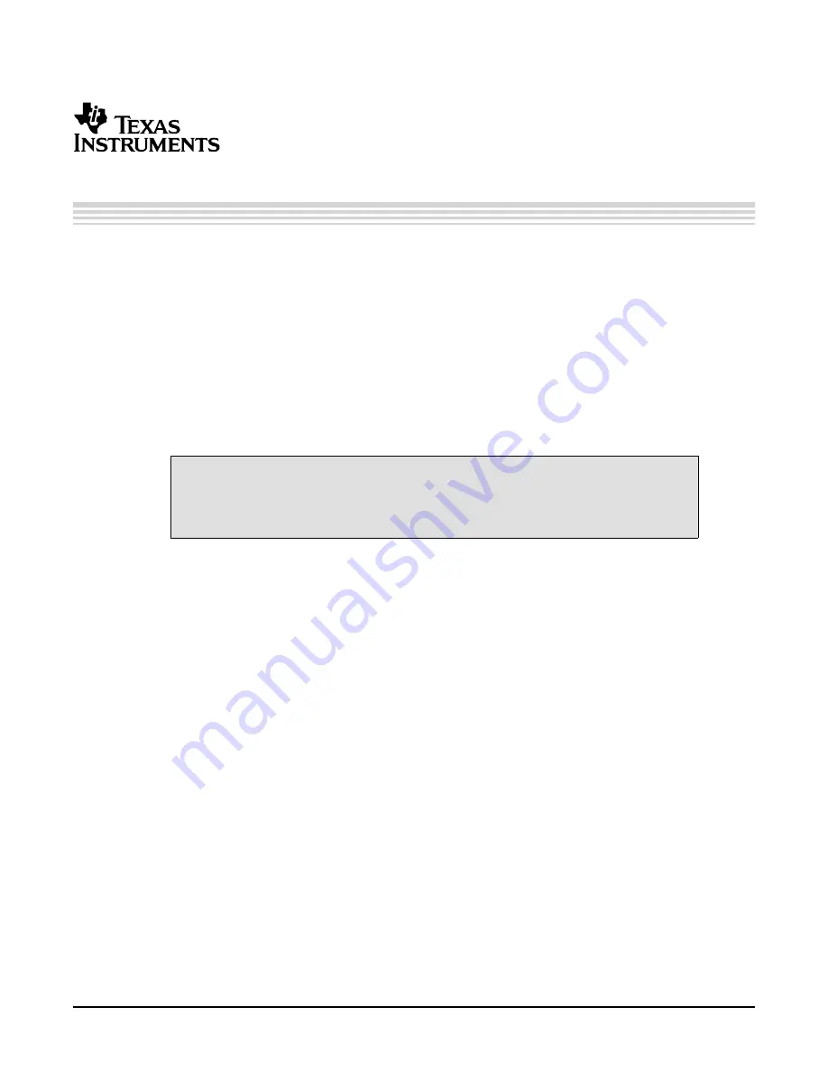 Texas Instruments DEM-DAI3052A User Manual Download Page 5