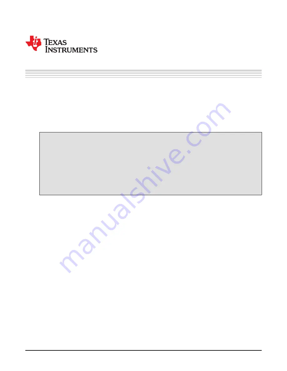 Texas Instruments DS125BR800EVM User Manual Download Page 2