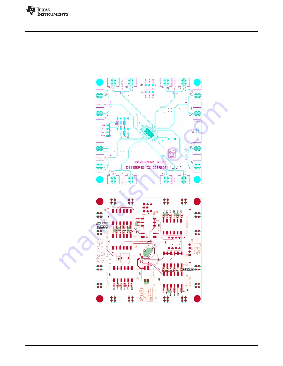 Texas Instruments DS125BR800EVM Скачать руководство пользователя страница 13