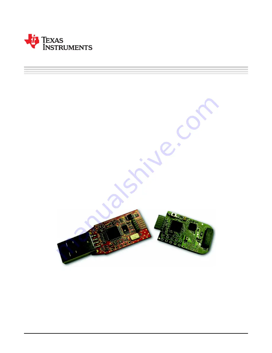 Texas Instruments eZ430-TMS37157 Скачать руководство пользователя страница 7