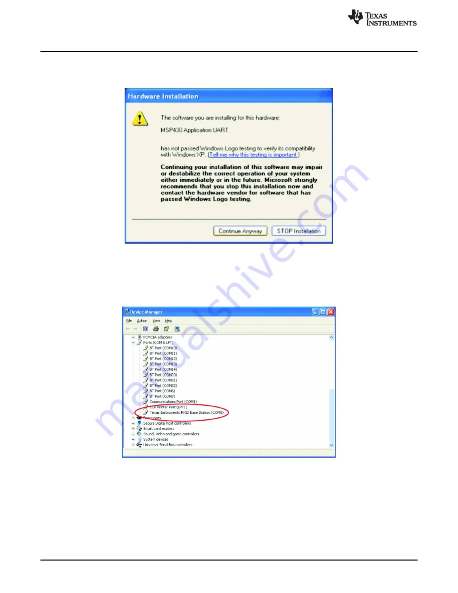 Texas Instruments eZ430-TMS37157 User Manual Download Page 14