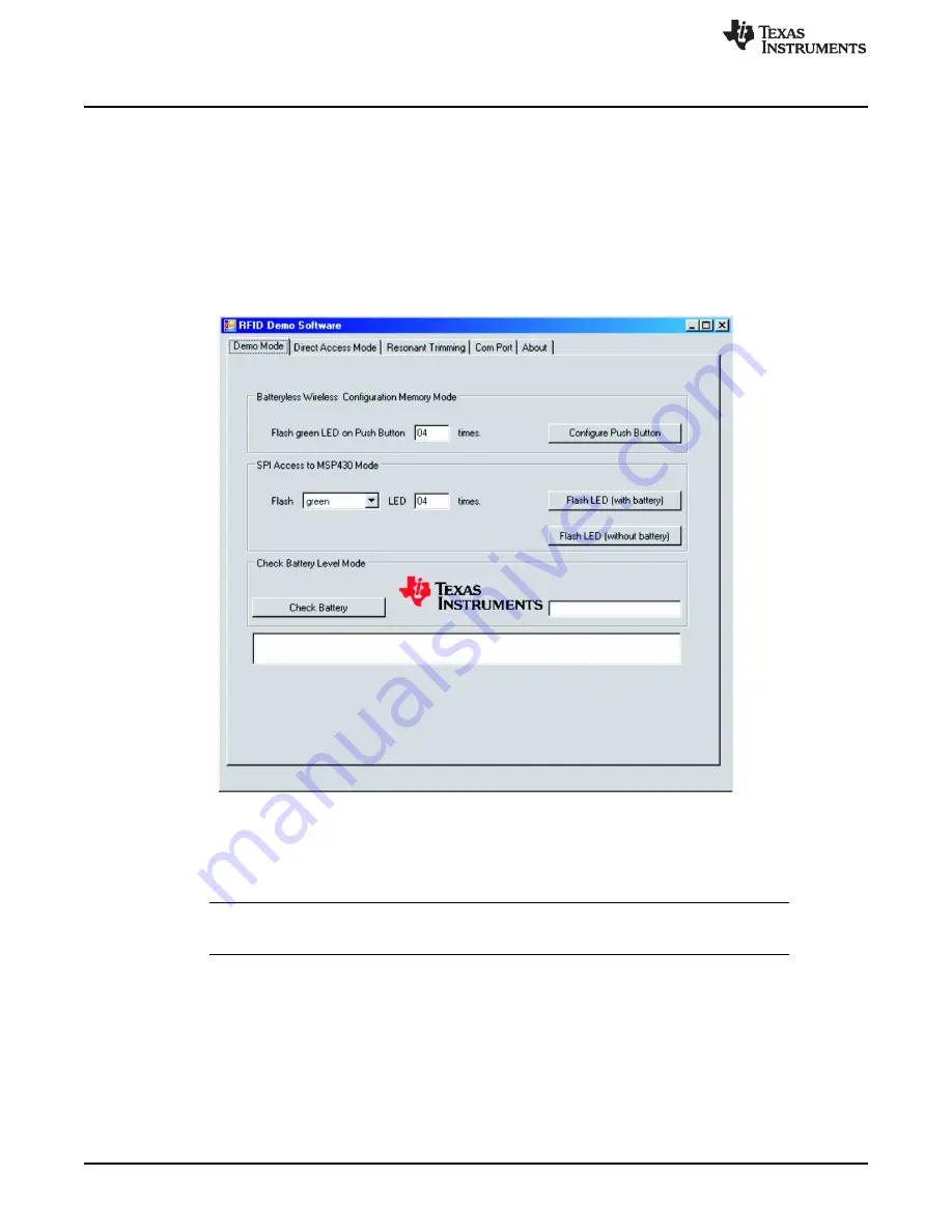 Texas Instruments eZ430-TMS37157 User Manual Download Page 16