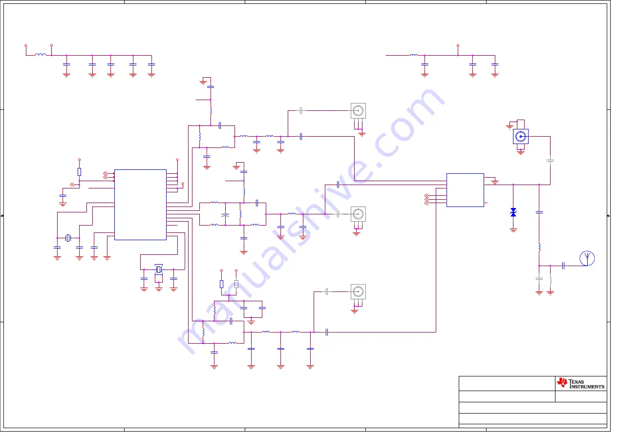 Texas Instruments LAUNCHXL-CC1352P-2 Wiring Diagram Download Page 1