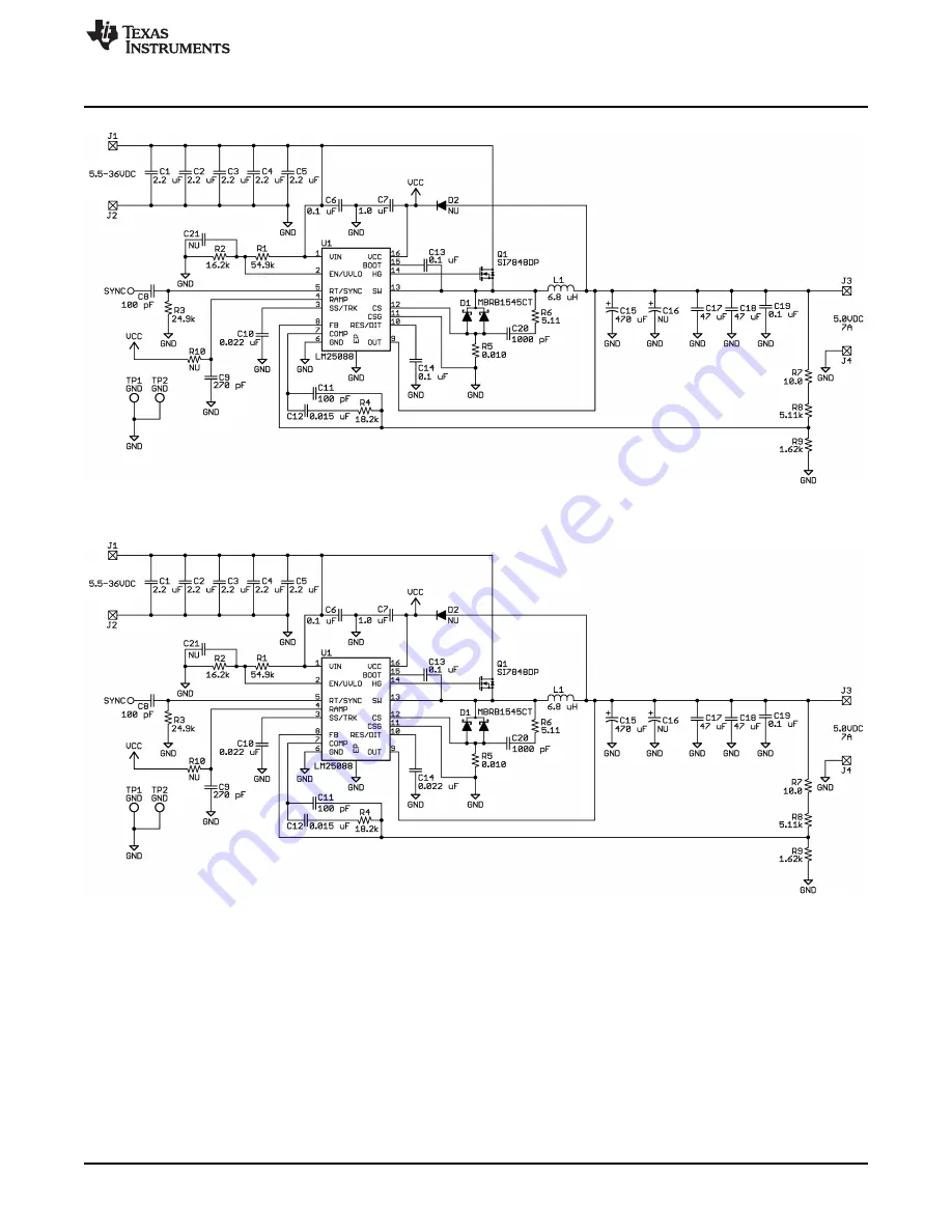 Texas Instruments LM25088 User Manual Download Page 5