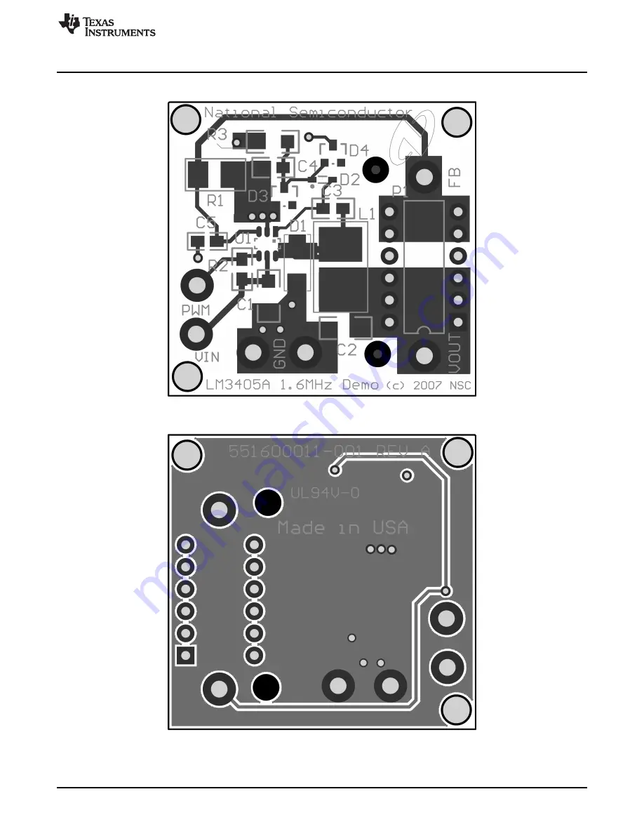 Texas Instruments LM3405A Скачать руководство пользователя страница 7