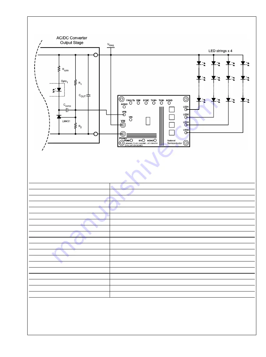 Texas Instruments LM3464 Скачать руководство пользователя страница 5