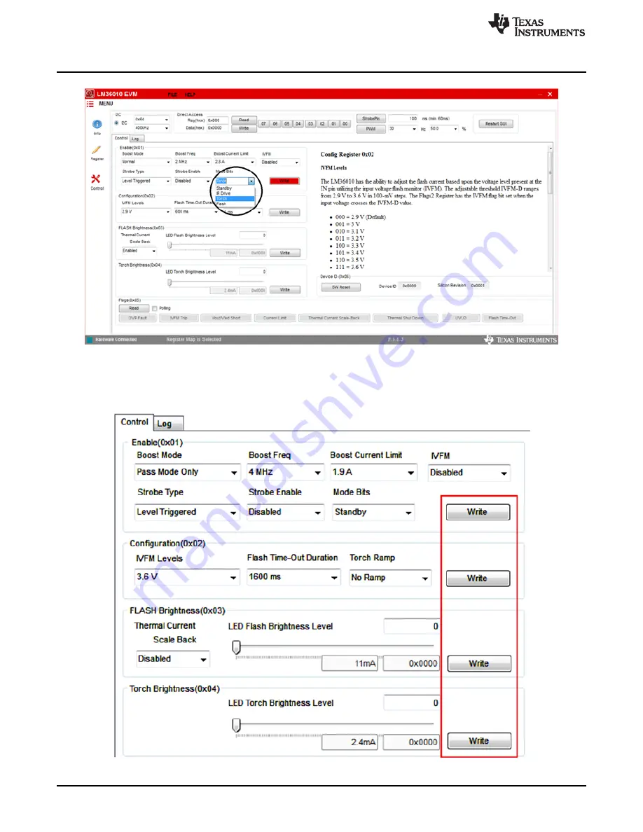 Texas Instruments LM36010EVM Скачать руководство пользователя страница 22